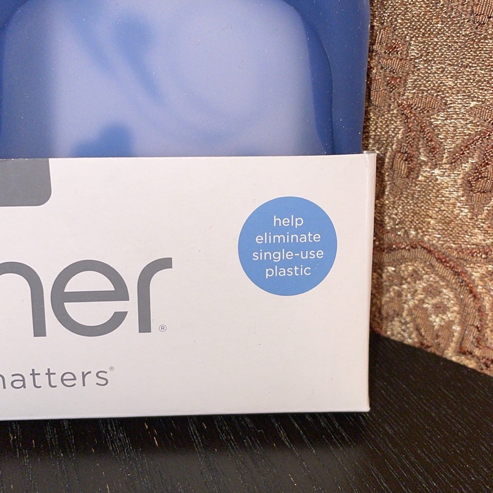 NWT Stasher Reusable Silicone Bags Set of 2 - Picture 4 of 4